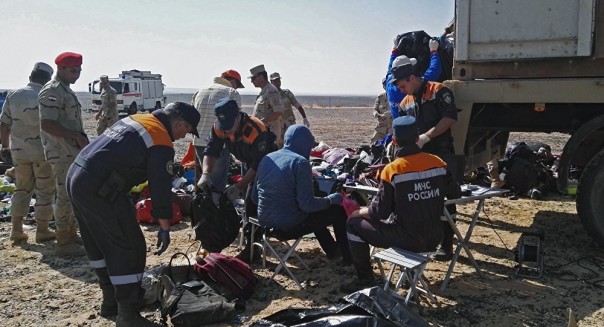 Поисковая операция на месте крушения А321 завершена — власти Египта