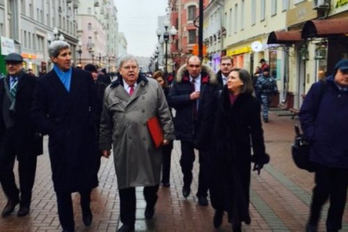 Русский школьник удивил Керри своим вопросом и знанием английского языка