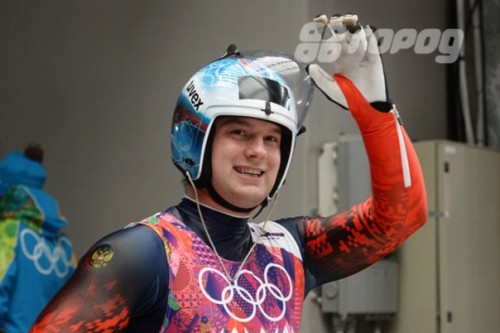 Русский саночник одержал победу этап Кубка мира