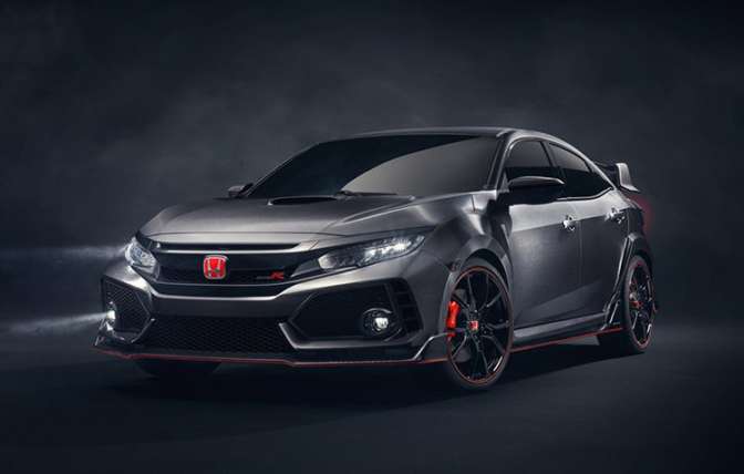 New Civic Type R Prototype breaks cover in Paris