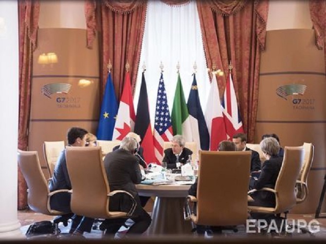 Лидеры «Большой семерки» подписали декларацию по борьбе с терроризмом