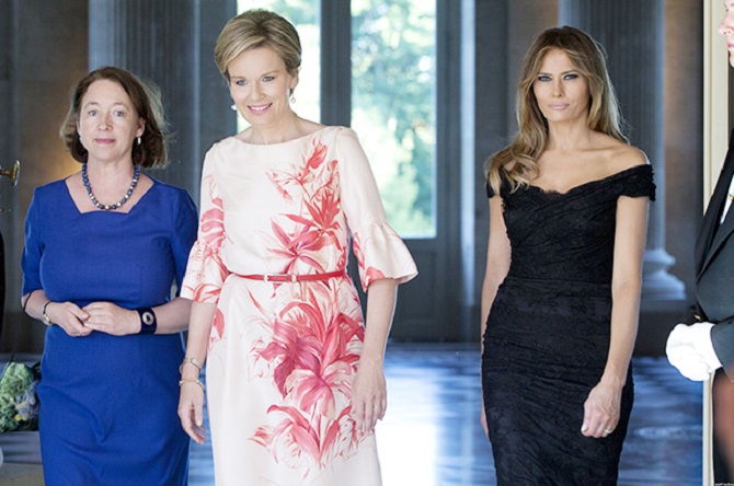 Супруг премьера Люксембурга сфотографировался с первыми леди стран НАТО