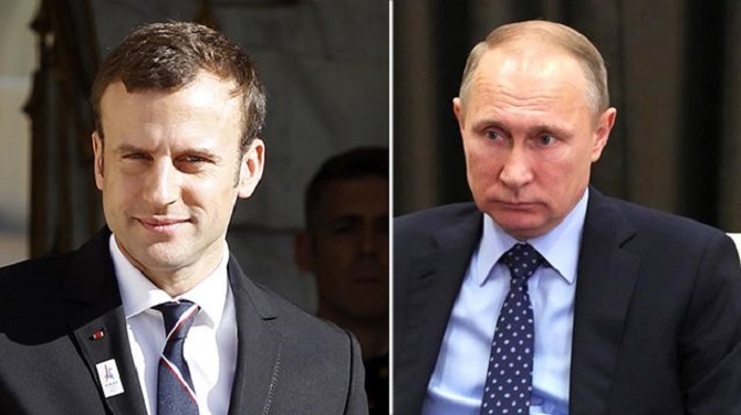 Макрон поведал о подробностях предстоящей встречи с Путиным