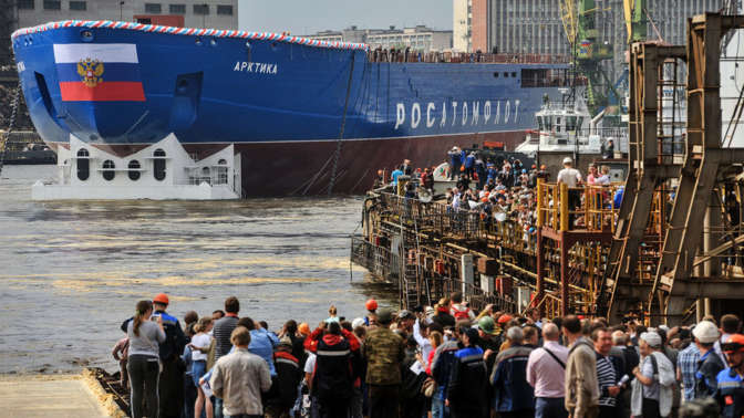 Строительство атомного ледокола «Арктика» потребовало личного вмешательства Владимира Путина