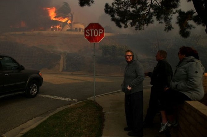 Доказана первая смерть от природных пожаров в Калифорнии