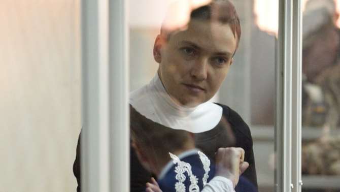 В Киеве арестовали Савченко на два месяца