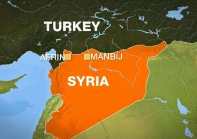 На позициях в Африне находятся не менее 400 сирийских бойцов