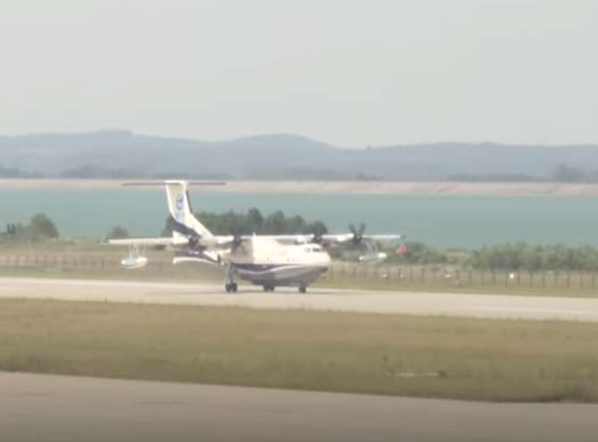 Крупнейший в мире самолет-амфибию благополучно испытали в «Поднебесной»