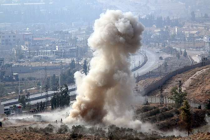 По Сирии нанесли ракетные удары — заграничные СМИ демонстрируют видео