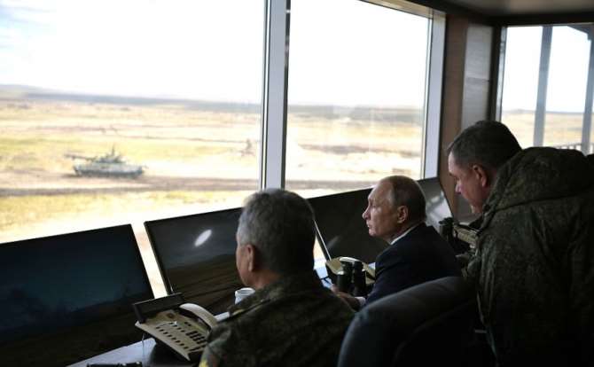 Владимир Путин приехал на большие учения в Забайкальский край