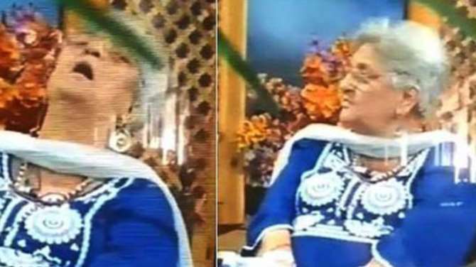 В Индии известный академик скончалась в прямом эфире