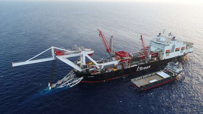 Второй трубоукладчик присоединился к строительству «Северного потока — 2»