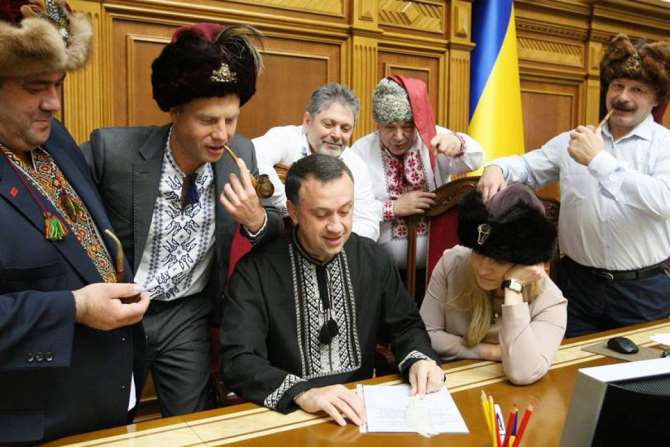 Гончаренко зачитал с трибуны Рады клоунский ответ Путину