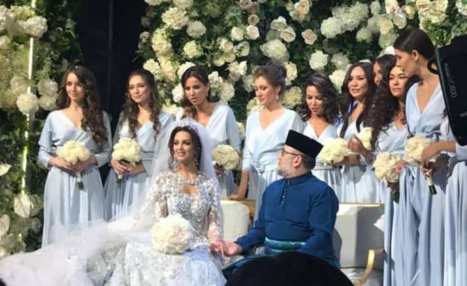 «Мисс Москва» вышла замуж за короля Малайзии