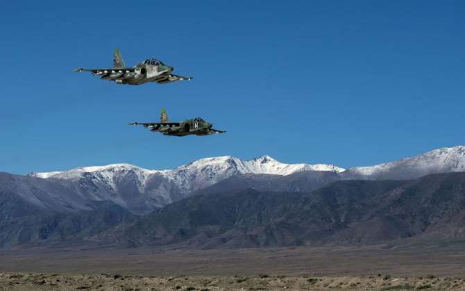 В Армении разбился штурмовик Су-25, есть жертвы