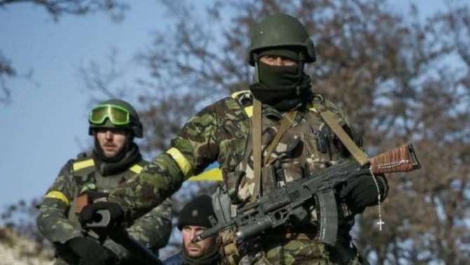 Украинские военные разгромили пансионат на границе с Крымом