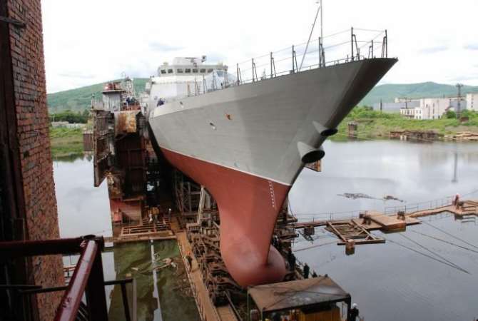 Новый корвет «Громкий» вошел в состав Тихоокеанского флота