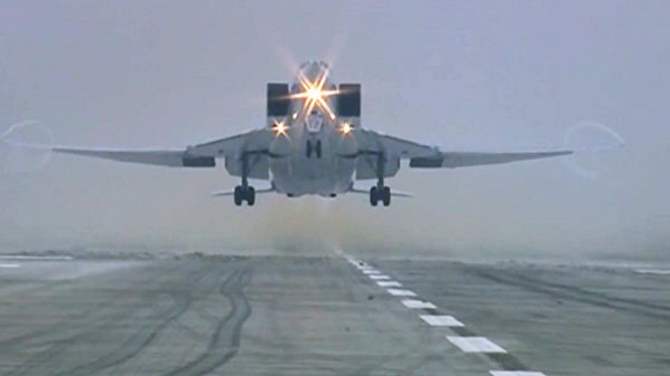 В web-сети появилось видео крушения Ту-22М3 в Мурманской области