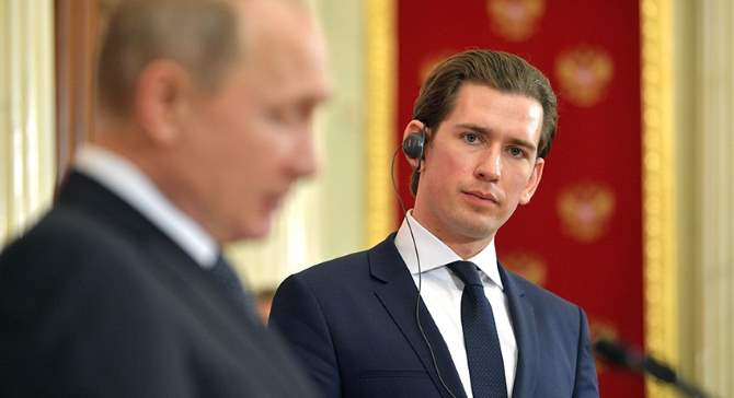 Курц напомнил о хороших отношениях с РФ перед встречей с Трампом