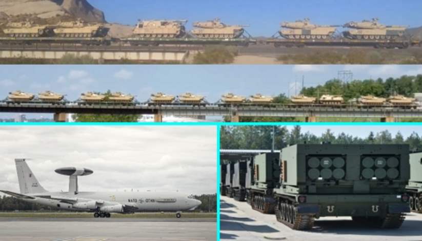 Америка отправляет в поход всё новые и новые танковые бригады