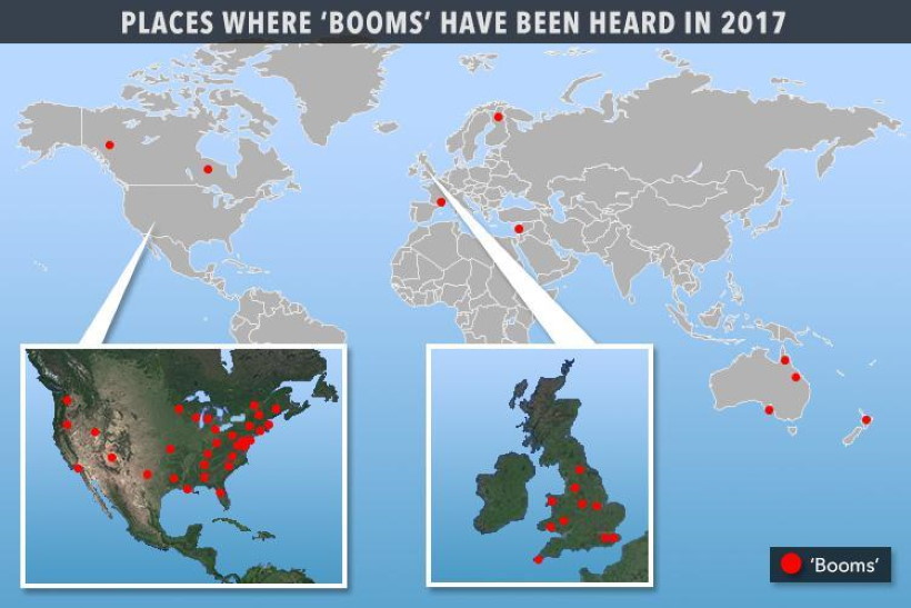 Громкие “бумы”в небе снова пугают жителей штата Канзас.