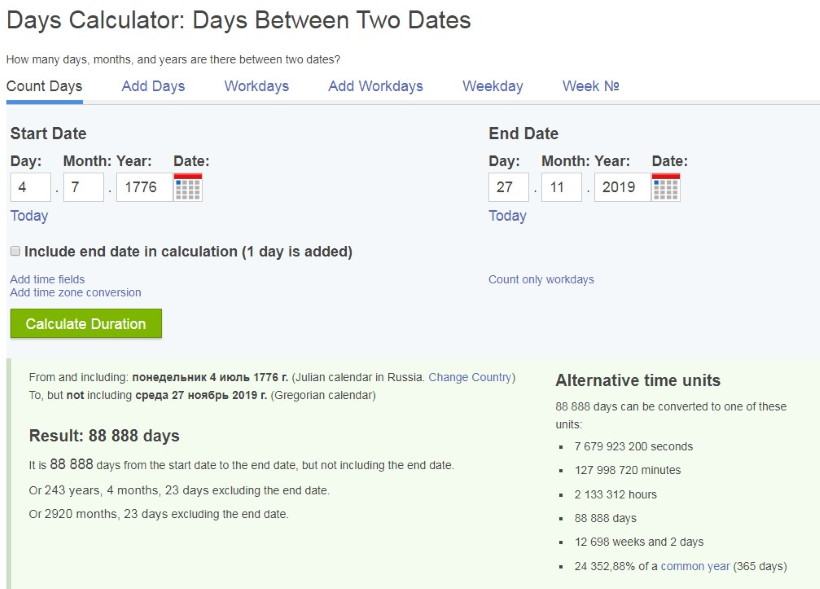 Что ждет Америку 27 ноября?