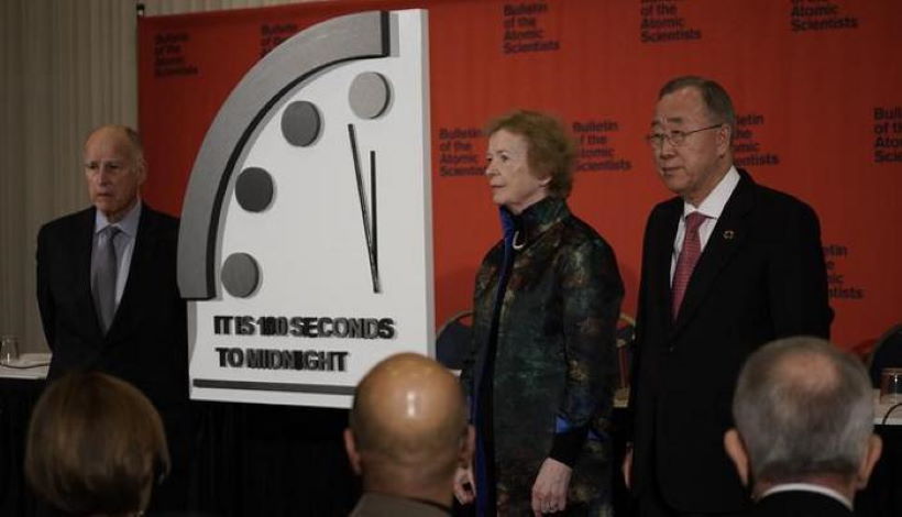 Стрелки Часов Судного дня передвинули на 20 секунд вперед