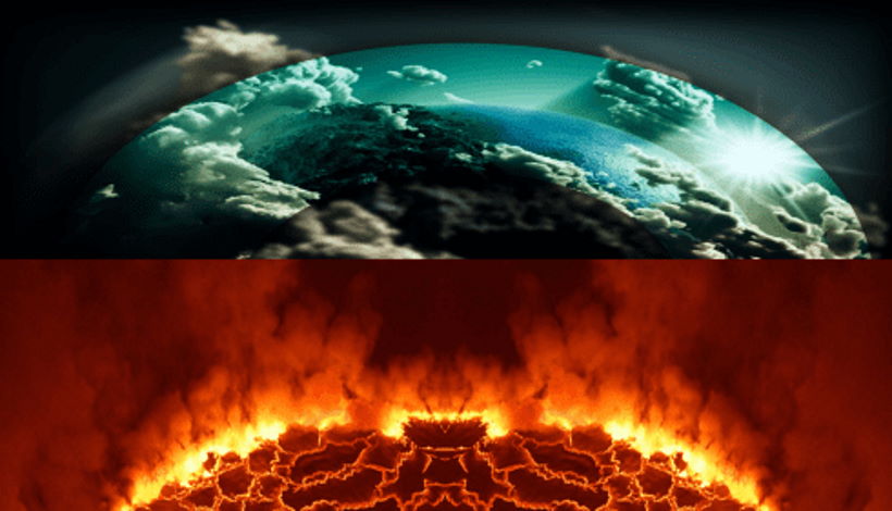 Климатический хаос и сдвиг полюсов вызывают ветры в ядре Земли.