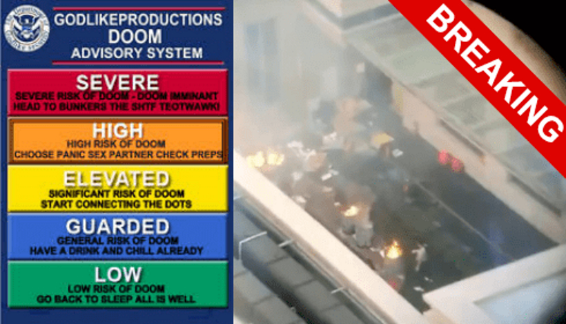 Китайские дипломаты в США срочно сжигают все документы.