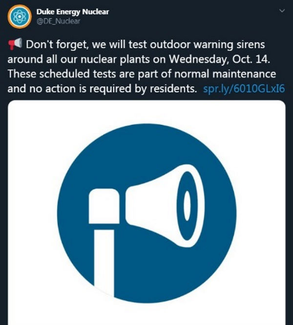 Странные учения на АЭС и у военных США пройдут 14-го октября.