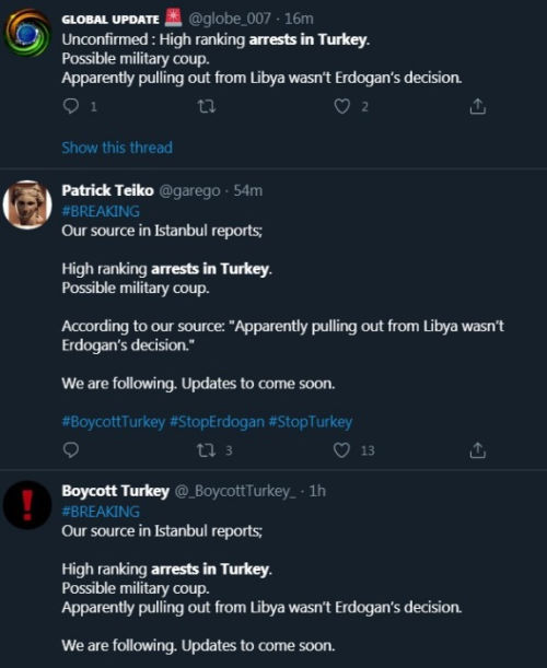 В Турции попытка военного переворота?