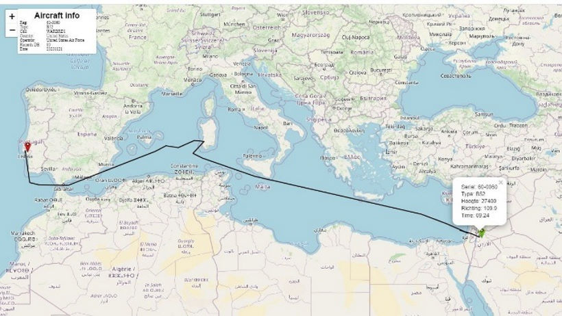 На Ближний Восток начали прибывать стратегические бомбардировщики США.