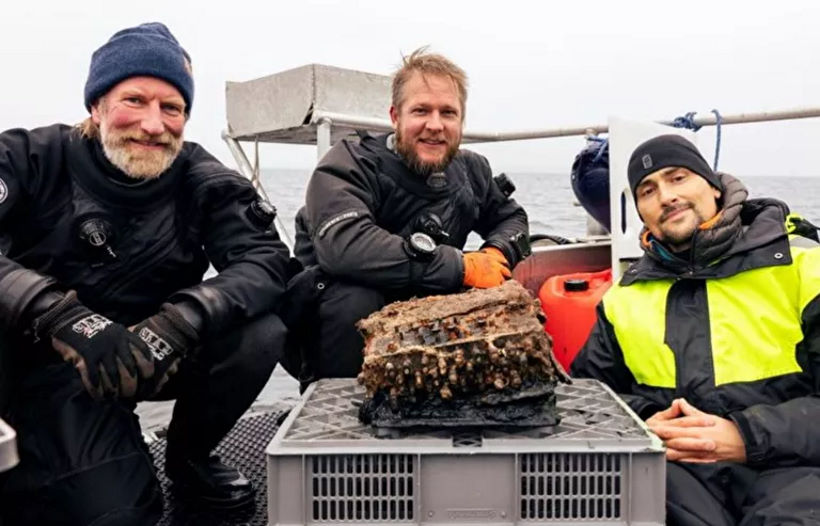 Дайверы в Балтийском море открывают нацистскую загадочную машину времен Второй мировой войны