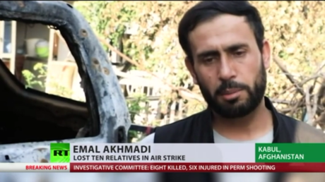"Мы хотим справедливости по законам США", - заявил RT отец двухлетней дочери, убитой в результате удара беспилотника в Кабуле - RT World News