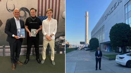 После посещения SpaceX, «построенного на плечах таких гигантов, как Королев», внук Сергея Королева хвалит «гениального менеджера» Илона Маска.
