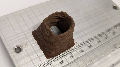 Ученые предполагают, что астронавт BODILY FLUIDS может быть использован для производства бетона на Марсе - RT World News