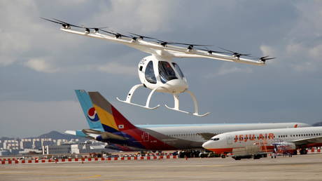 Южная Корея тестирует городское воздушное такси - RT World News