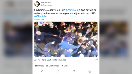 Кандидат в президенты Франции, выступающий против НАТО, подвергся нападению на первом митинге (ВИДЕО) - RT World News