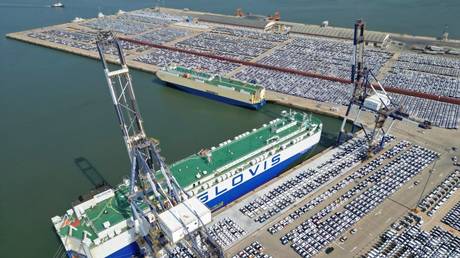 Китайский экспорт автомобилей резко вырос — RT Business News