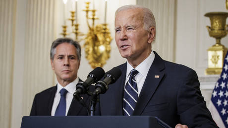 Biden looking for workarounds to keep Ukraine aid flowing – Politico — RT World News