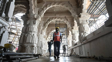 Massive temple construction brings cultural and economic boom to this rural town from the Ramayana — RT India