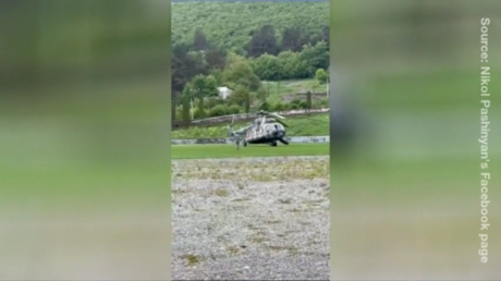 Вертолет с главой экс-советского государства совершил вынужденную посадку (ВИДЕО) — RT Россия и бывший СССР