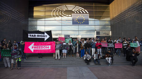 Партии, выступающие против санкций против России, резко возросли на выборах в ЕС — RT World News