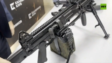 Kalashnikov unveils new machine gun and grenade launcher (VIDEO) — RT Russia & Former Soviet Union