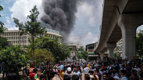 Modi appeals for safety of Hindus in crisis-hit Bangladesh — RT India