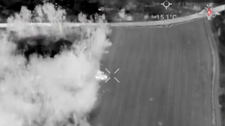 Российская артиллерия обстреляла украинских пехотинцев в Курской области - МО (ВИДЕО)