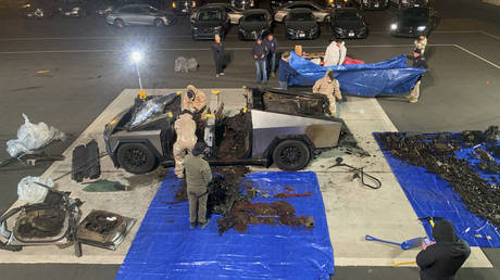 Взрыв кибергрузовика - это "тревожный звонок для смертельно больных США" - записка подозреваемого