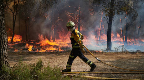 Европа в огне: рекордная жара и массовые пожары вынуждают тысячи людей бежать