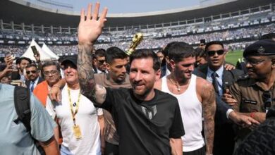 Гигантская статуя Лионеля Месси появилась в Индии