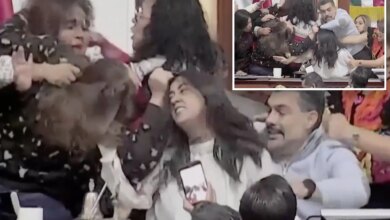 Драка в мексиканском парламенте: депутаты устроили потасовку на полу Конгресса